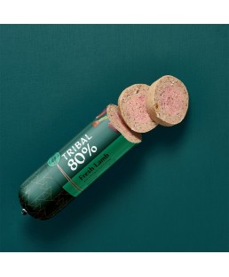 Gurmaniška dešra šunims su šviežia ėriena „Gourmet Sausage 80% Fresh Lamb“, TRIBAL