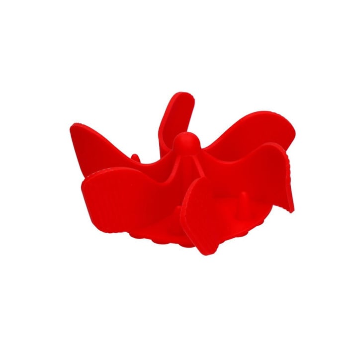 Lėto ėdimo priedas dubenėliui, Gobble Stopper (raudonas), Eat Slow Live Longer