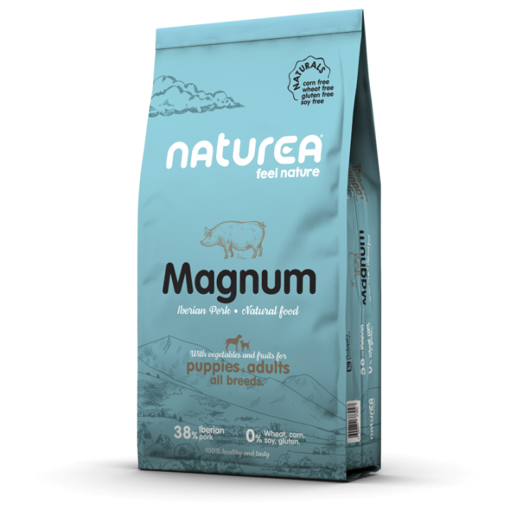 Sausas maistas suaugusiems šunims ir šuniukams su kiauliena – Naturea Naturals Adult & Puppies Iberian Pork
