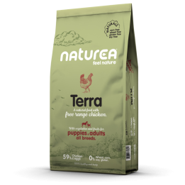 Sausas maistas suaugusiems šunims ir šuniukams su vištiena – Naturea Naturals Adult & Puppies Chicken