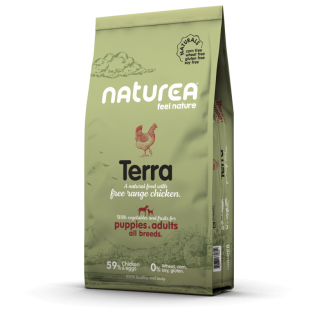 Sausas maistas suaugusiems šunims ir šuniukams su vištiena – Naturea Naturals Adult & Puppies Chicken