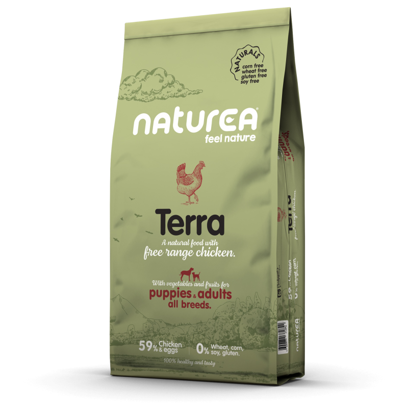 Sausas maistas suaugusiems šunims ir šuniukams su vištiena – Naturea Naturals Adult & Puppies Chicken