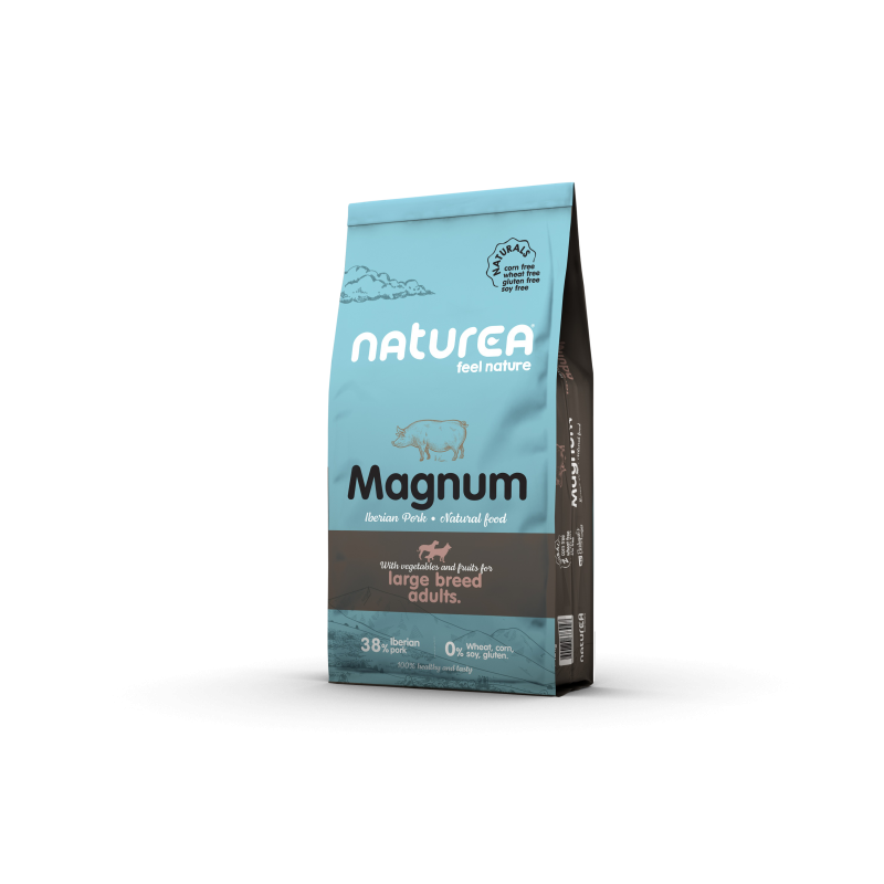 Naturea Naturals Adult Large Breed Magnum Iberian Pork sausas maistas didelių veislių šunims su kiauliena