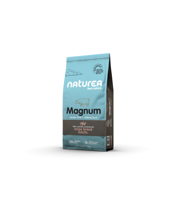 Naturea Naturals Adult Large Breed Magnum Iberian Pork sausas maistas didelių veislių šunims su kiauliena