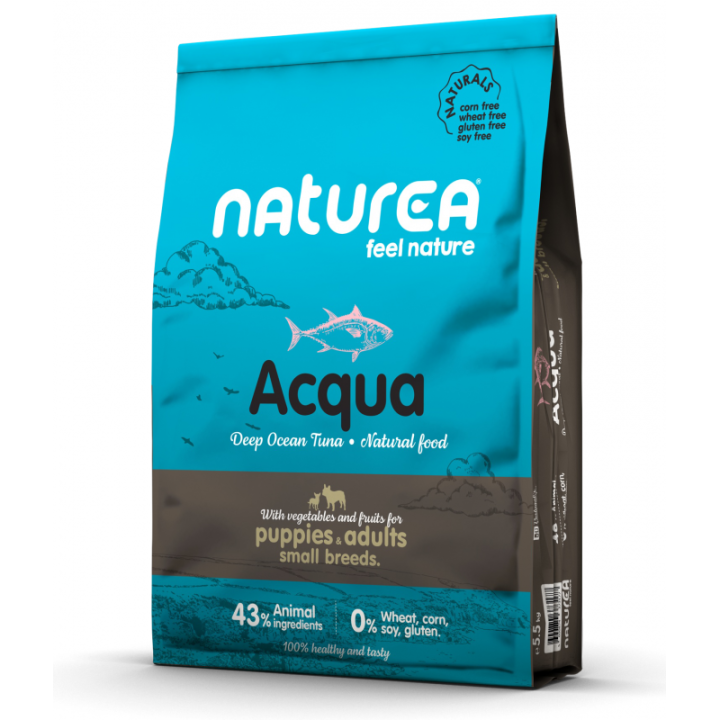 Sausas maistas suaugusiems mažų veislių šunims su tunu – Naturea Naturals Adult Small Breed Tuna