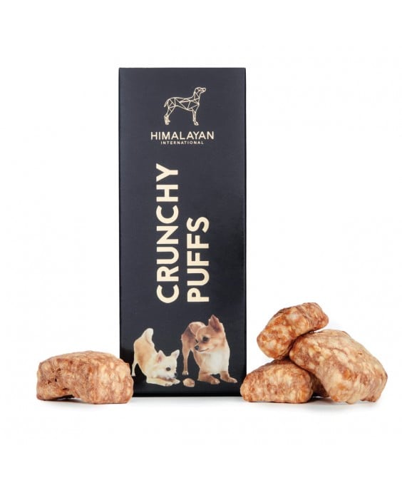 Traškūs jako sūrio skanėstai šunims „Crunchy Puffs“, 70 g