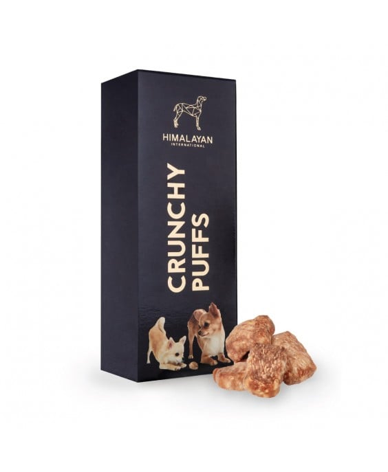 Traškūs jako sūrio skanėstai šunims „Crunchy Puffs“, 70 g