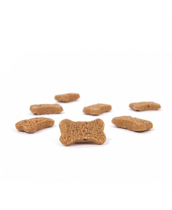 Skanėstai šunims su kokosais, bananais ir žemės riešutų sviestu „Coconut, Banana & Peanut Butter“ TRIBAL, 125g