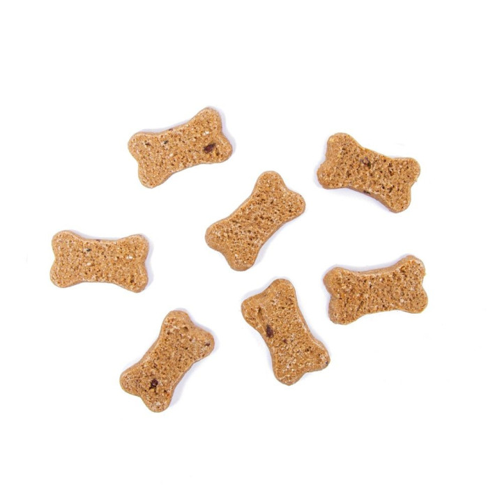 Skanėstai šunims su vištiena ir linų sėmenimis „Chicken & Flaxseed“ TRIBAL, 125g
