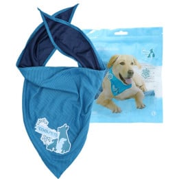 Vėsinanti skarelė dideliems šunims, CoolPets Cooling Bandana 60x60cm (L)
