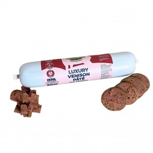 Stirnienos paštetas šunims – Luxury Venison Pate, 400 g – Paddock Farm