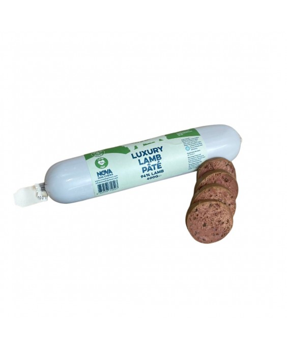 Ėrienos paštetas šunims – Luxury Lamb Pate, 400 g – Paddock Farm