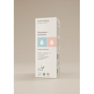 Natural Derma Pet Shampoo + Conditioner 2in1 – švelnus valymas ir gilus maitinimas visų tipų kailiui