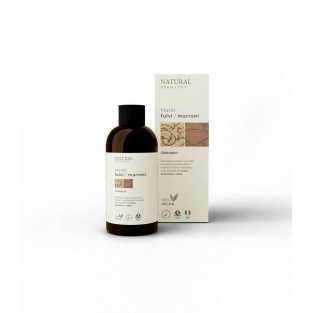 Natural Derma Pet Brown Coat Shampoo – Šampūnas rudam ir gelsvai rusvam kailiui, 200ml