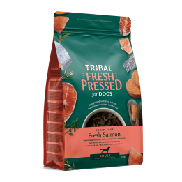 Šalto spaudimo suaugusių šunų maistas su lašiša – Tribal Fresh Pressed Adult Salmon