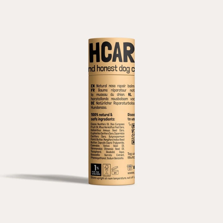 Butchcare Paw Balm raminantis ir drėkinantis natūralus nosies balzamas šunims