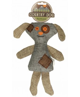 Ekologiškas pliušinis žaislas šunims Sagutės, Country Dog Buttons
