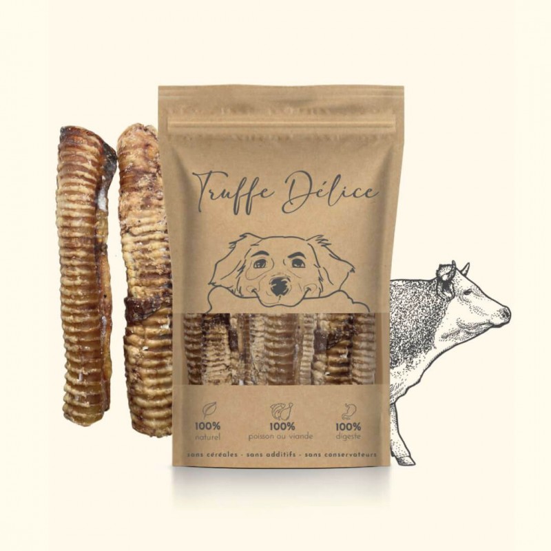 Truffe Délice jaučių trachėjos šunims – natūralus, sąnariams naudingas kramtalas, 200g