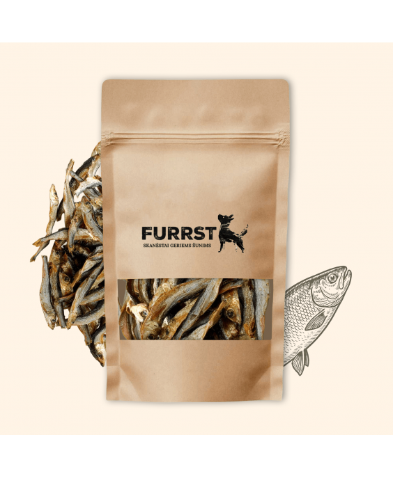FURRST džiovinti šprotai šunims ir katėms | Omega-3 šaltinis, 100g