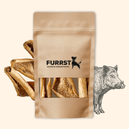 FURRST šerno oda šunims | Natūralus kramtalas, 100g