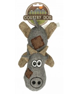 Ekologiškas pliušinis žaislas šunims Karvė, Country Dog Molly