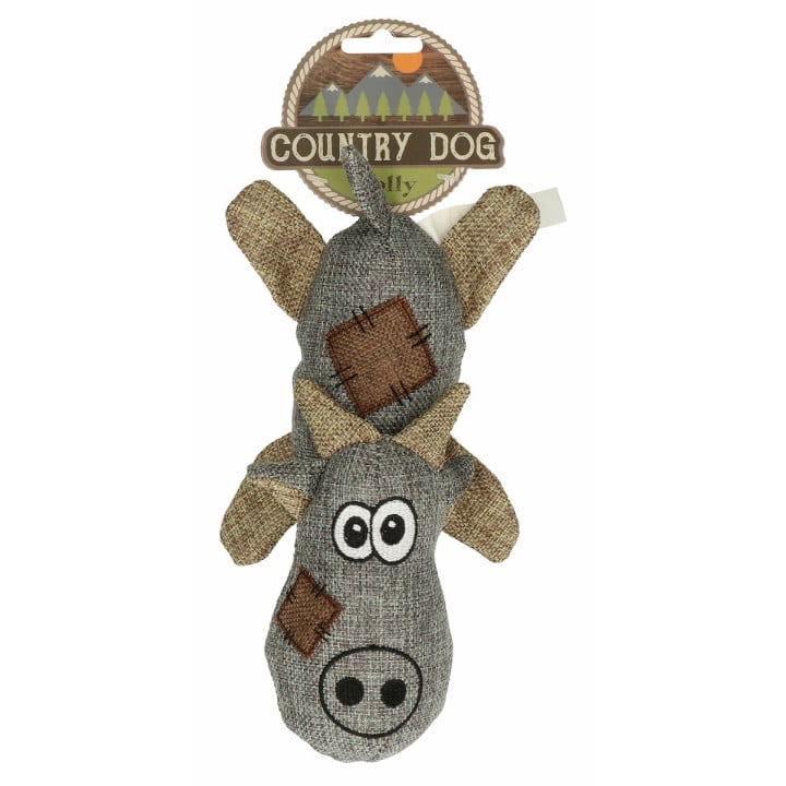 Ekologiškas pliušinis žaislas šunims Karvė, Country Dog Molly