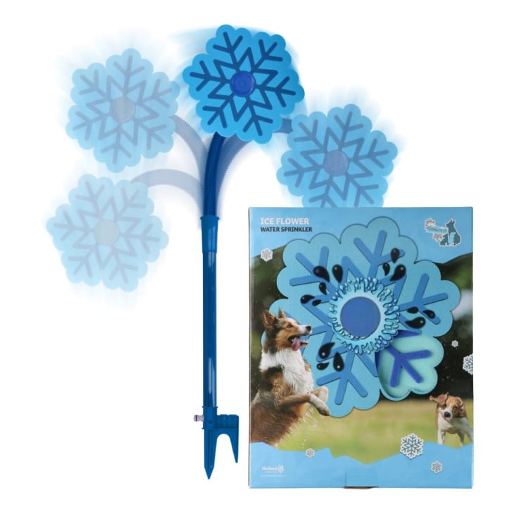 Žaislas – lauko dušas šunims, CoolPets Ice Flower Sprinkler