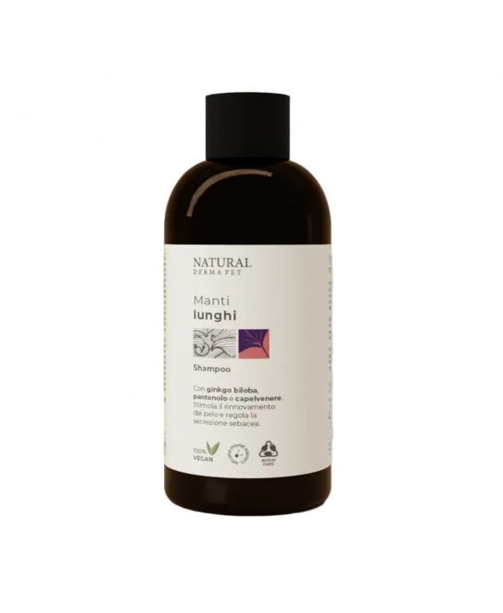 Natural Derma Pet šampūnas ilgaplaukiams šunims – pantenolis