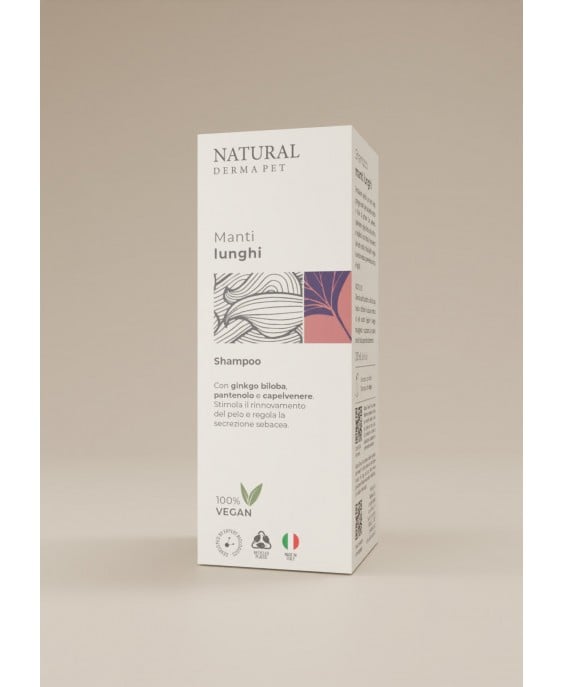 Natural Derma Pet šampūnas ilgaplaukiams šunims – pantenolis