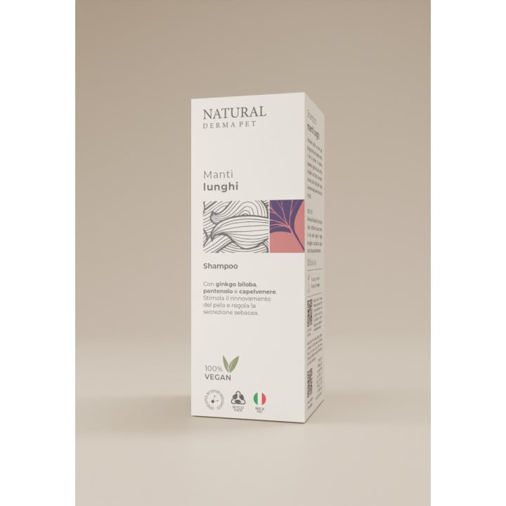 Natural Derma Pet šampūnas ilgaplaukiams šunims – pantenolis