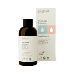 Natural Derma Pet šampūnas ir kondicionierius kailiui 2in1, 200ml