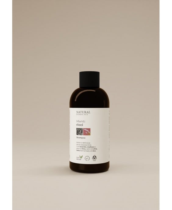 Natural Derma Pet – Šampūnas garbanotam ir banguotam kailiui, 200ml