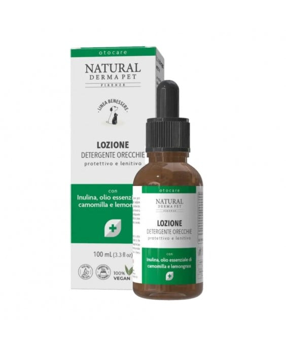 Natural Derma Pet švelnus ausų valymo losjonas augintiniams