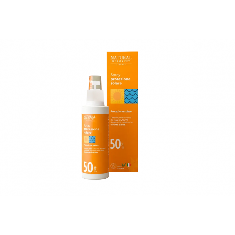 Apsauginis purškiklis augintiniams nuo saulės SPF50