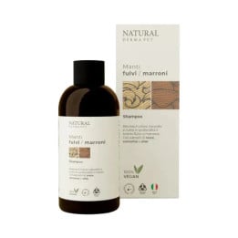 Natural Derma Pet – Šampūnas rudam ir raudonam kailiui, 200ml