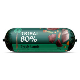 Šlapias maistas šunims su ėriena | Tribal Gourmet Sausage