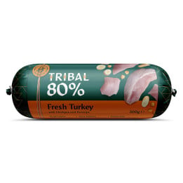 Šlapias maistas šunims su kalakutiena | Tribal Gourmet Sausage