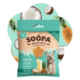 Paw-Na Colada skanėstai šunims, SOOPA