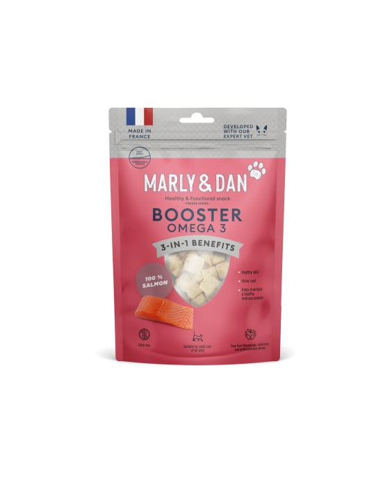 Marly & Dan liofilizuoti lašišos skanėstai katėms, 40 g