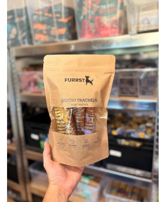 FURRST jaučių trachėjos šunims | kramtalas sąnariams, 100g