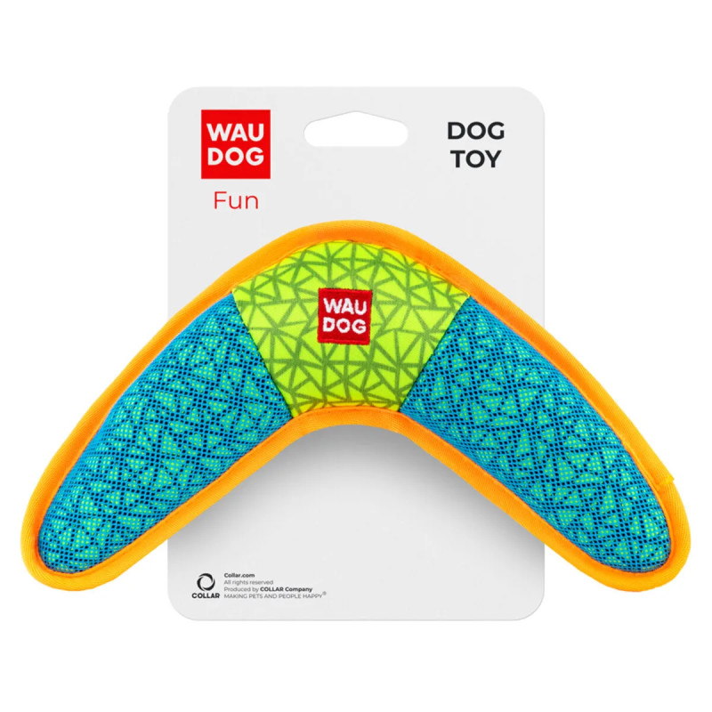 Neskęstantis žaislas šunims – WAUDOG Fun Boomerang, 24 cm