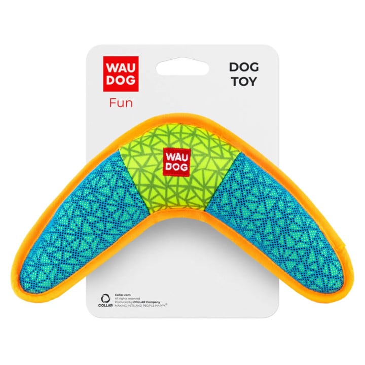Neskęstantis žaislas šunims – WAUDOG Fun Boomerang, 24 cm