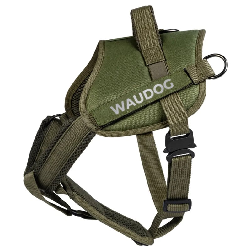 Atšvaitinės petnešos šunims su metaline sagtimi – WAUDOG PRO-2