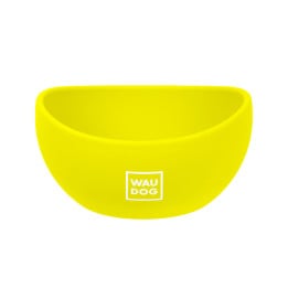 WAUDOG Silicone dubenėlis šuniui, geltonas | Kramtau.lt