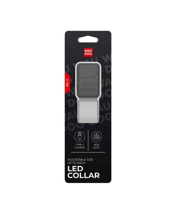 WAUDOG LED RGB antkaklis šuniui | Kramtau.lt