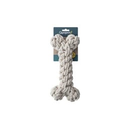 Quapas! Žaislas šunims iš natūralios virvės, kaulas, XXL, 40 cm
