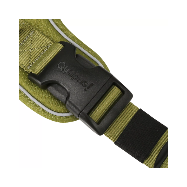 Quapas! Petnešos Ultra, M, kaklas 43-60 cm, krūtinė 58-90 cm, žalios