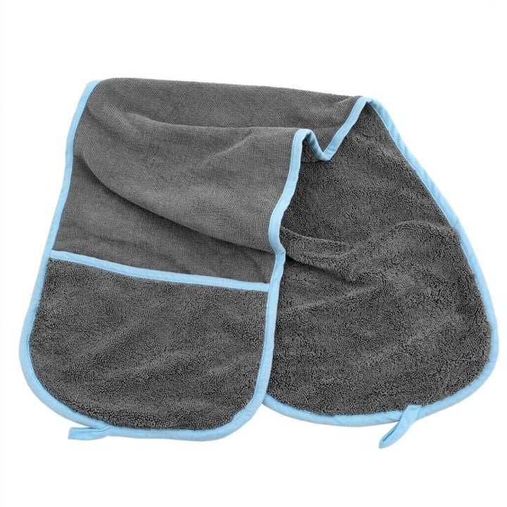 Furrish Microfibre Towel rankšluostis šunims su kišenėmis rankoms