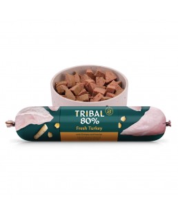 Gurmaniška dešra šunims su šviežia kalakutiena „Gourmet Sausage 80% Fresh Turkey“, TRIBAL