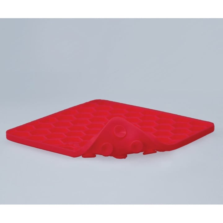 Laižymo kilimėlis šunims „Fun & Relax Lick Mat“, raudonas